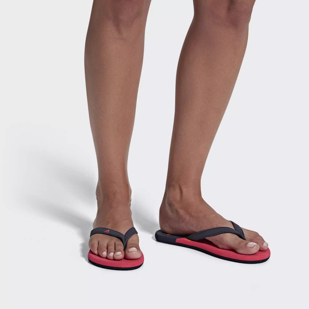Adidas Eezay Chancletas Azules Para Mujer (MX-37291)